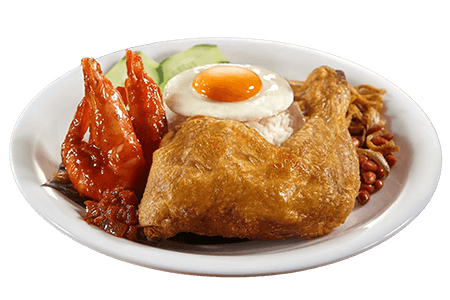 SL Group Singapore | Papparich Dish - Nasi Lemak